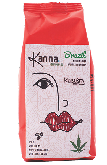 Brasil Robusta cu Extract de Canepa